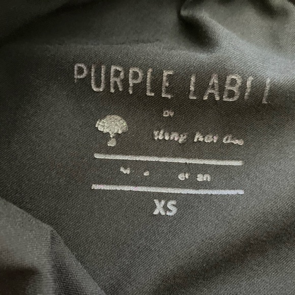 FIGS XS Purple Label Black Medical Tech Drawstring Pants Style #9121 - Picture 5 of 7